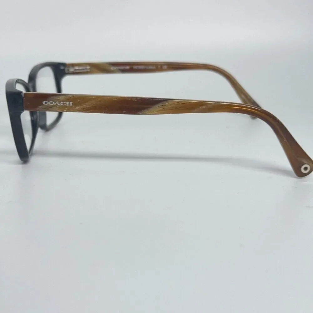 Coach HC6047 5193 Libby Black‎ Oval Eyeglasses Frame 51-16 135 H15933